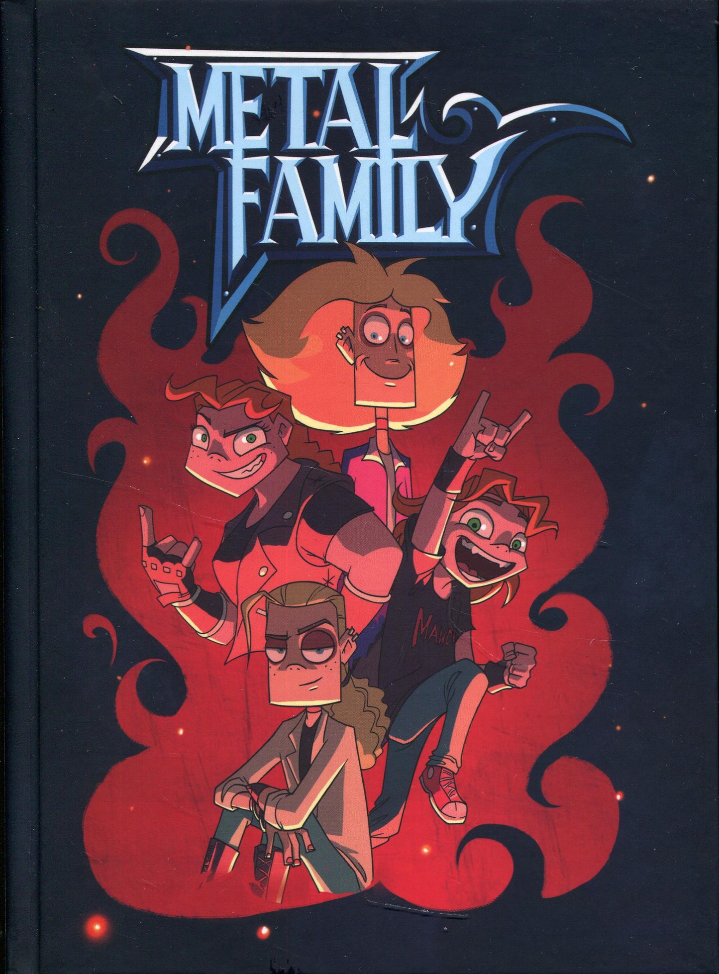 Блокнот в твёрдом переплёте “Metal Family”