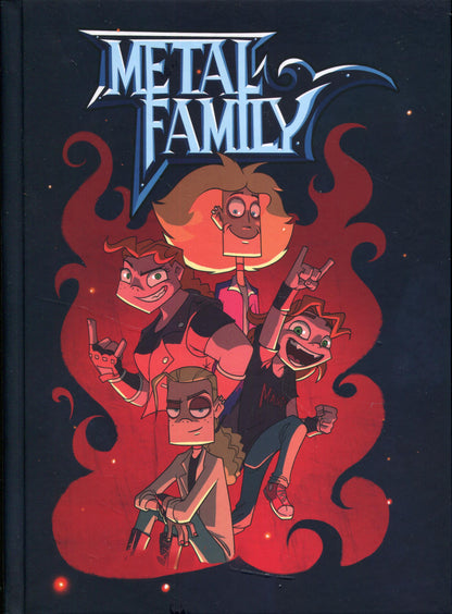 Блокнот в твёрдом переплёте “Metal Family”