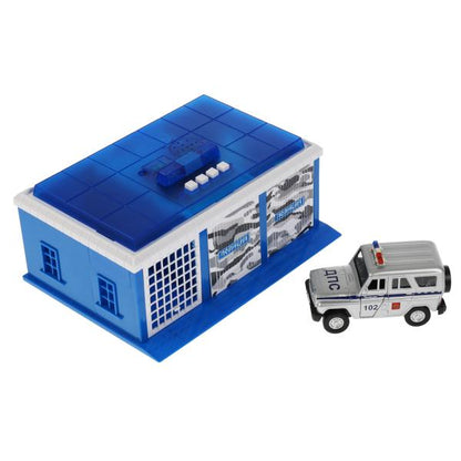 Jeu en plastique de 22 cm, ворота, uaz HUNTER, kor. Parc technologique dans le cor.2*18шт