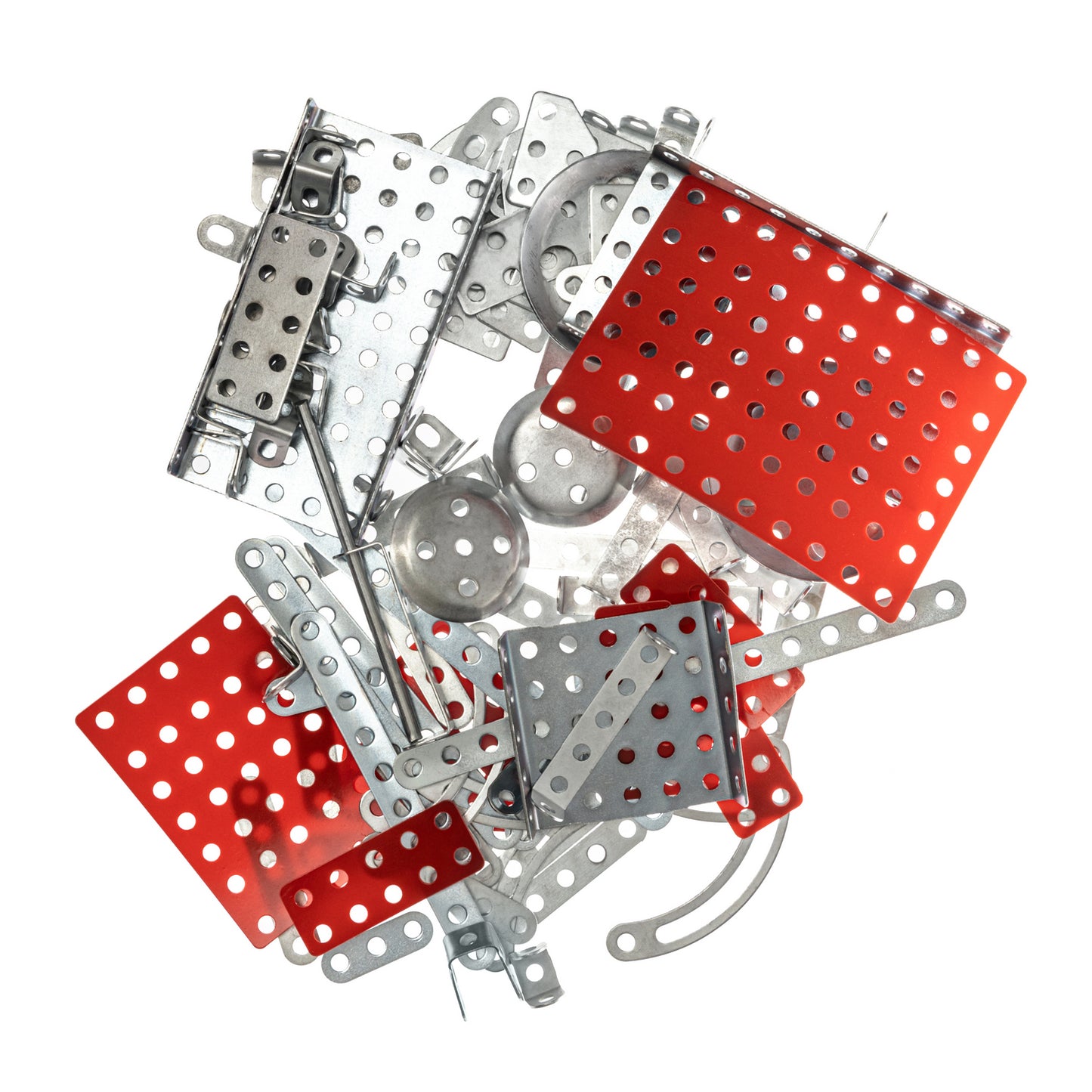 Конструктор металлический "Грузовик и трактор" 345 деталей (Россия)