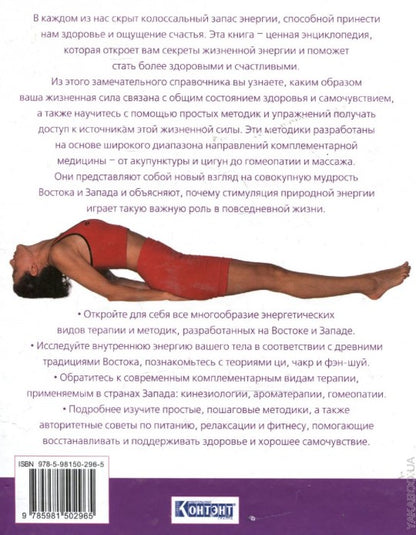 100 лучших способов повысить уровень жизненной энергии: секреты Востока и Запада: чакры, фэн-шуй, энергия ци, aromathérapie, goméothérapie