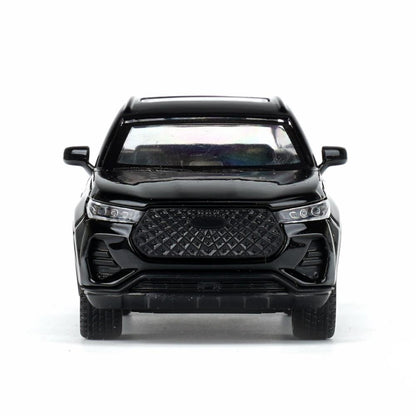 Машина металл chery tiggo 7 pro длина 10,5 см, инерц, черный, в кор - в кор.2*36шт