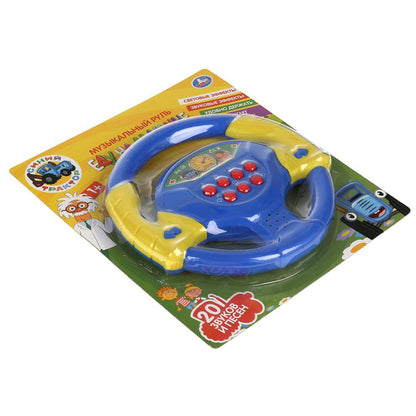 Ouais. Règle musicale "Tracteur de voiture. Edu на машине" 20 pièces et prix pour le blister art.ZY805146-R
