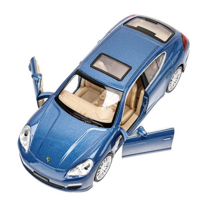 Machine en métal pour PORSCHE Panamera, 15,5 cm, double, inertie, parc technologique, couleur 2*24 pouces