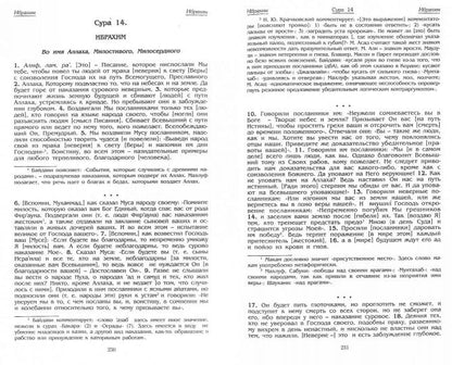 Coran. Перевод сарабского и комментарий