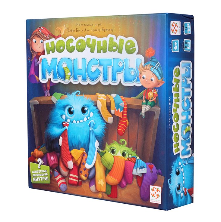 Стиль Жизни.Наст.игра "Носочные монстры" арт.LS10 /5