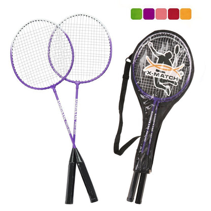 Бадминтон "X-Match" металл. 61*21 см., без волана, чехол, в ассорт. арт.636258