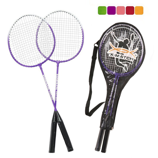 Бадминтон "X-Match" металл. 61*21 см., без волана, чехол, в ассорт. арт.636258