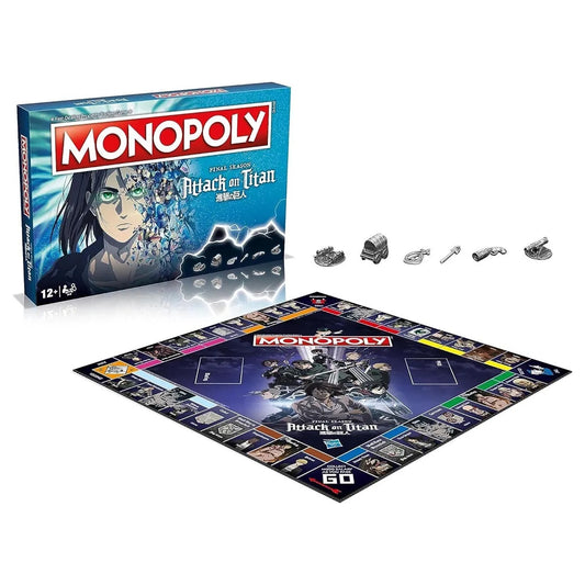 Hasbro Hast. jeu "Монополия Attack on Titan Final Season" (Атака титанов) англ.язык арт.WM04214-EN1