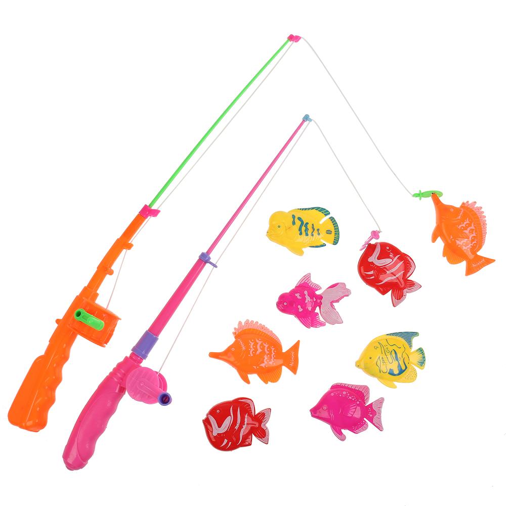 ИГРА РЫБАЛКА ТРИ КОТА "ИГРАЕМ ВМЕСТЕ" ЦВЕТ В АССОРТ. НА БЛИСТЕРЕ (РУСС. УП.) 53*24*2СМ в кор.2*36шт