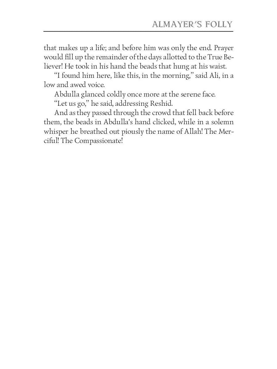 La folie d'Almayer = Глупость Альмайера: роман на англ.яз. Conrad J.