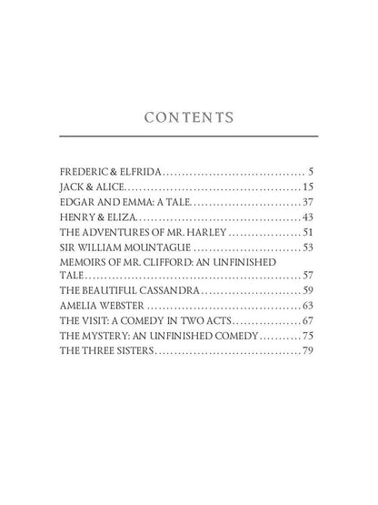 Premiers travaux I = Ранние работы 1. на англ.яз. Austen J.