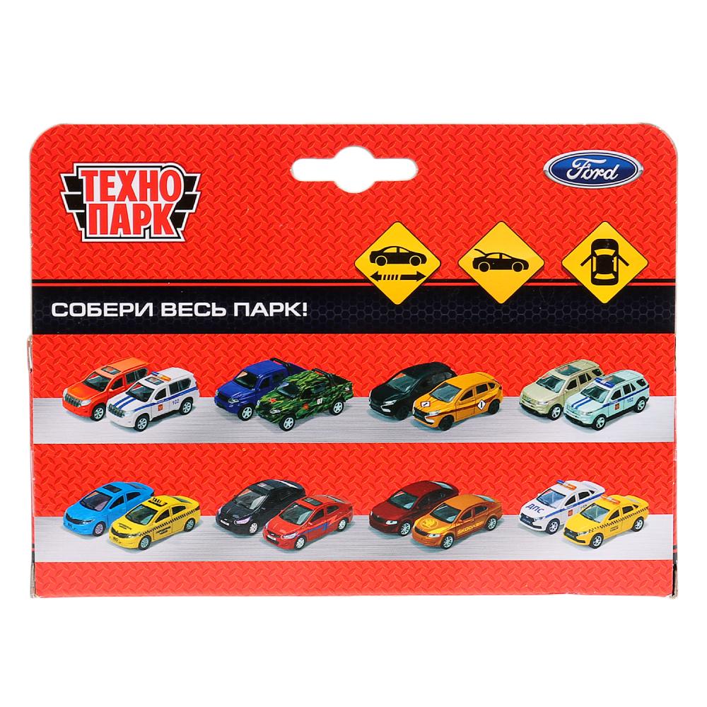 Machine en métal FORD Ecosport de 12 cm, ouverte. двери, инерц. dans le cor. Parc technologique en cor.2*24шт