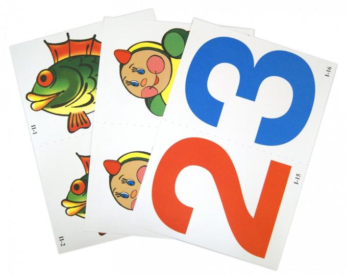 Математика для детей 4—5 лет. Демонстрационный материал