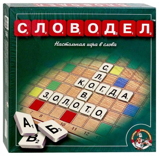 00309 Игра Словодел (настол. игра в слова)