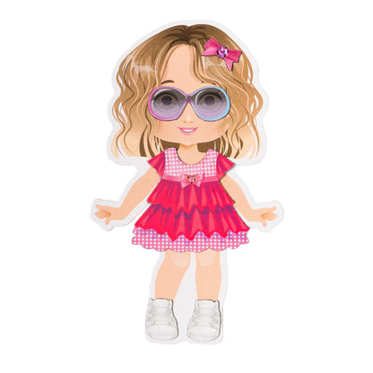 Игра магнитная "Одевашки. Модная девчонка. Ксюша". Серия Магнитные истории (европодвес, 2х8шт) арт.0