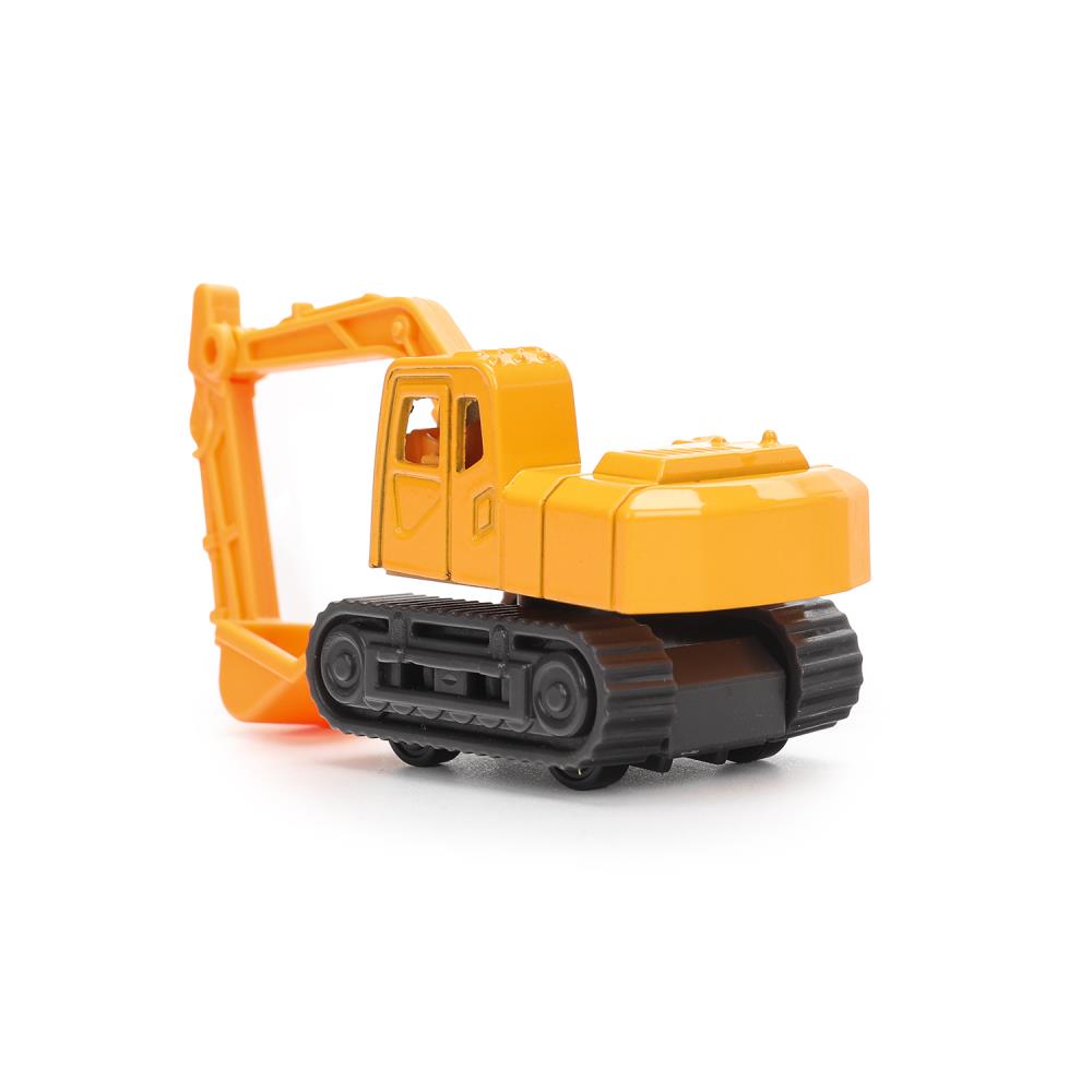 Модель металл СТРОИТЕЛЬНАЯ ТЕХНИКА caterpillar, 7,5см, своб.ход, подв.эл. Технопарк в кор.4*144шт