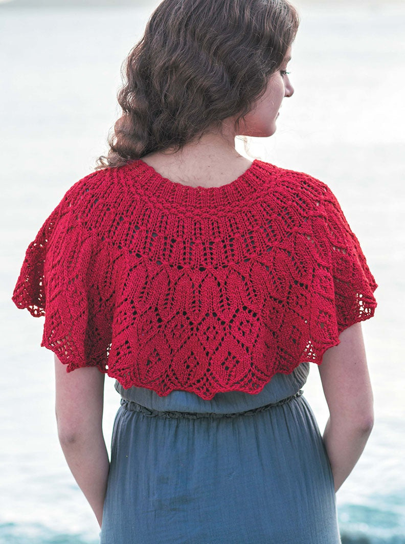 Il y a des châles, des foulards et des pulls avec des motifs vintage. Спицы. H. Bruk.