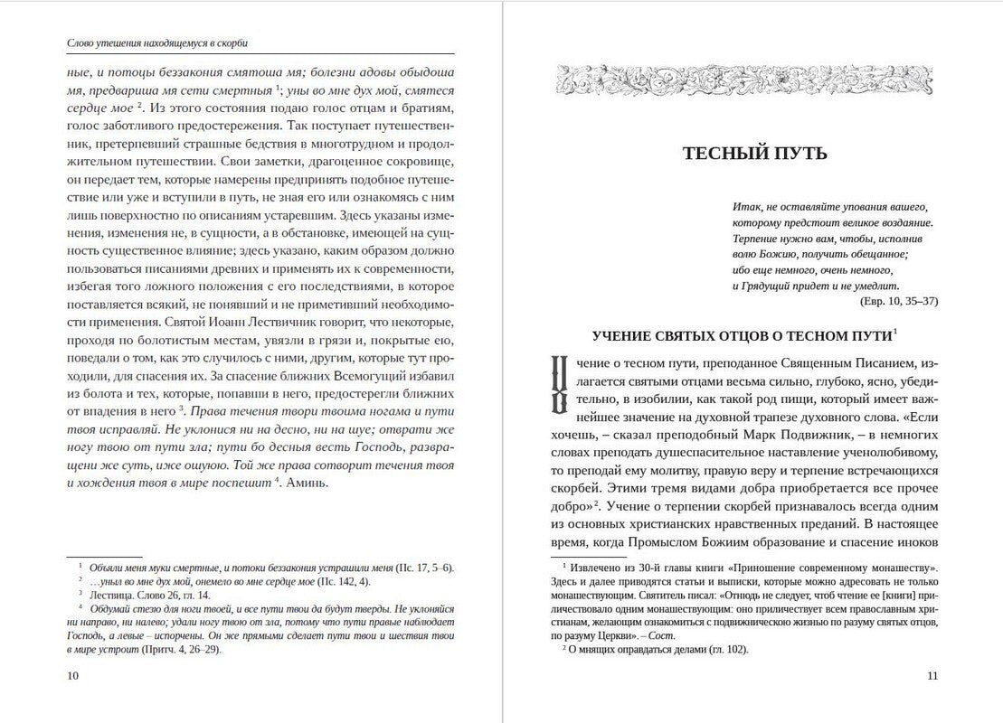 Слово утешения находящемуся в скорби. Избранное. Святитель Игнатий (Брянчанинов)