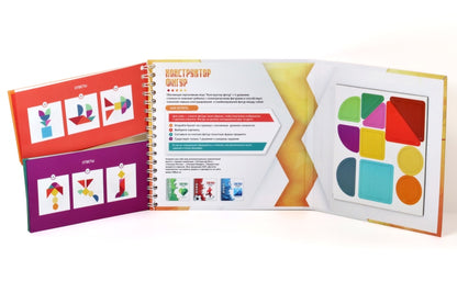 ДК.Игра магнитная IQ головоломка "Конструктор фигур" арт.02864 /50