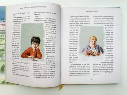 Harry Potter and the Chamber of Secrets Illustrated Edition (J.K. Rowling) Гарри Поттер и Тайная комната Илл. издание/ Книги на английском языке