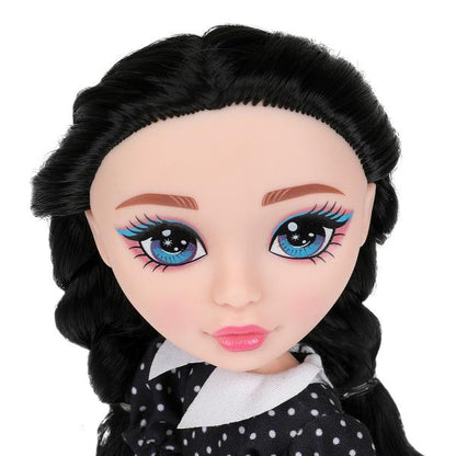 Кукла 23 см, i love wednesday, в платье LIKEE GIRL в кор.2*48шт