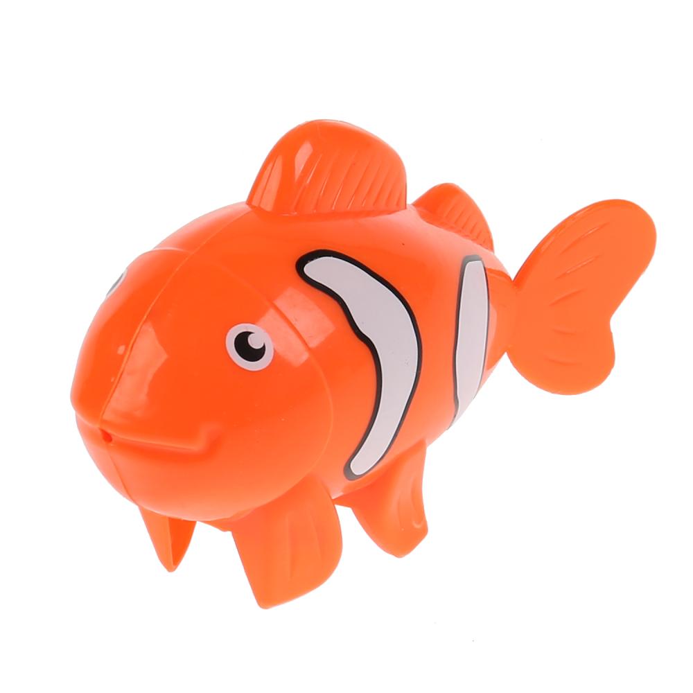 Заводная игрушка рыбка на карт. (русс. уп.) Умка в кор.2*120шт