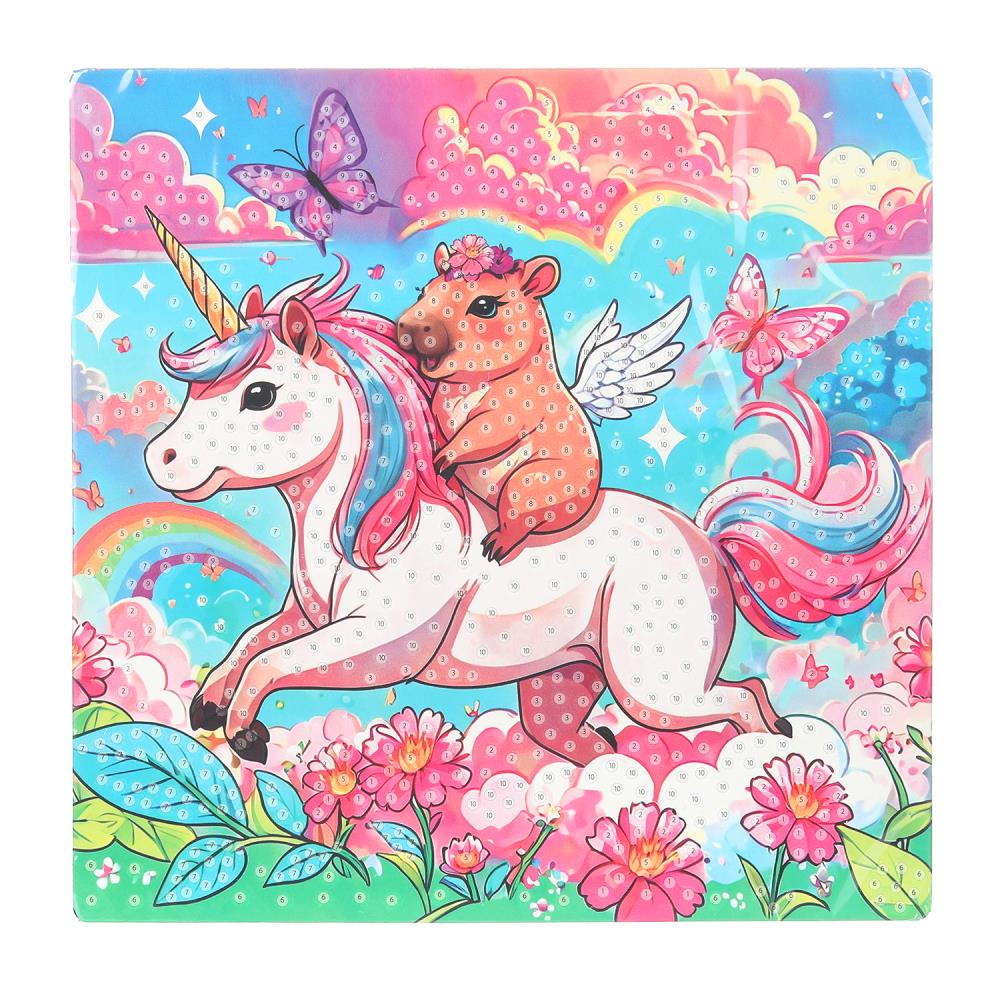 Mosaïque d'aluminium 20*20 (коробка) capibara МУЛЬТИ АРТ в кор.48шт