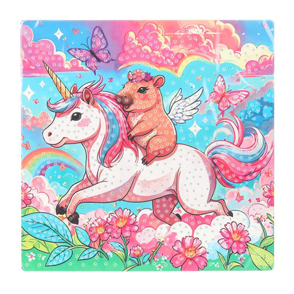 Mosaïque d'aluminium 20*20 (коробка) capibara МУЛЬТИ АРТ в кор.48шт