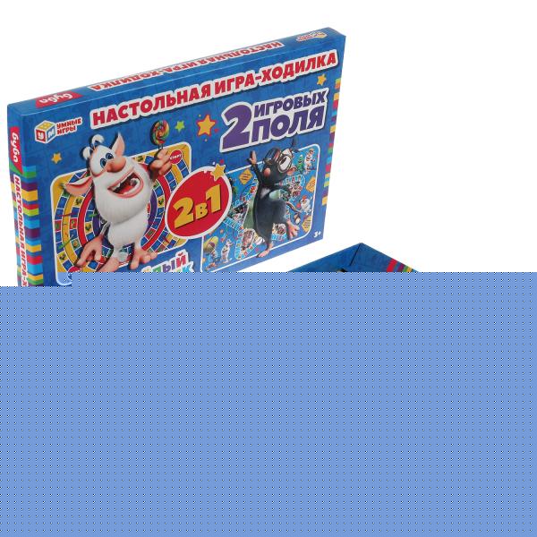 Très bien. Настольная игра-ходилка. 2 en 1. Буба. 330х216х27 mm. Умные игры. dans le cor.20шт