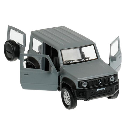 JIMNY-12FIL-GY335446 Machine en métal SUZUKI JIMNY 11,5 cm, douche, sac, acier, acier, cor. Технопарк в кор.