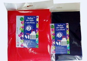 Méga jouets. Набор для труда и рисования арт.75817 "Фартук и нарукавники" (dans le paquet)