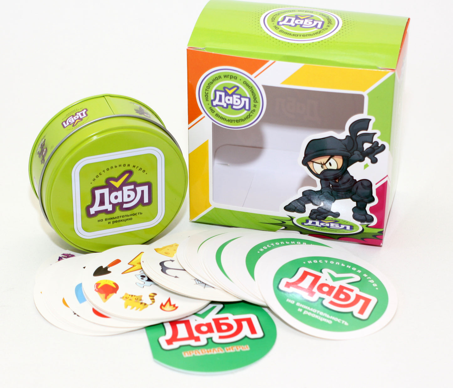ИГРА НАСТОЛЬНАЯ "ДАБЛ" в кор.24шт