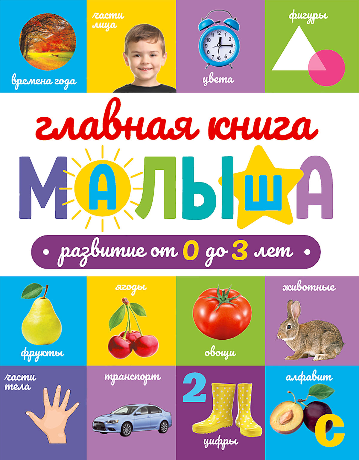 ГЛАВНАЯ КНИГА МАЛЫША матов.ламин.обл. выб.лак. офсет 203х257