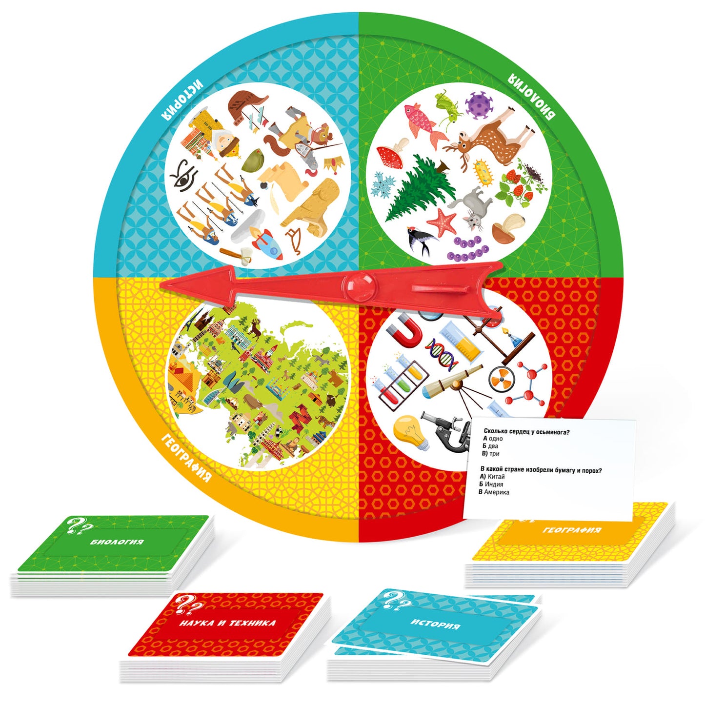 Игра настольная Викторина "Все обо всем"