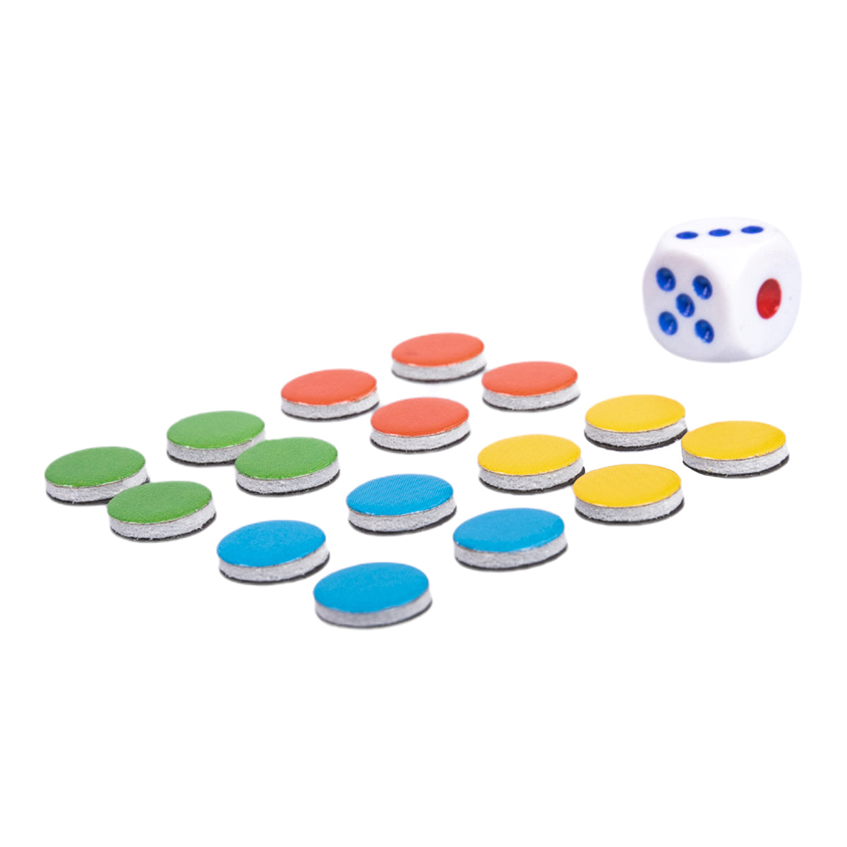 Игры настольные магнитные в наборе (домино, "Волшебные колпачки", игра-ходилка)