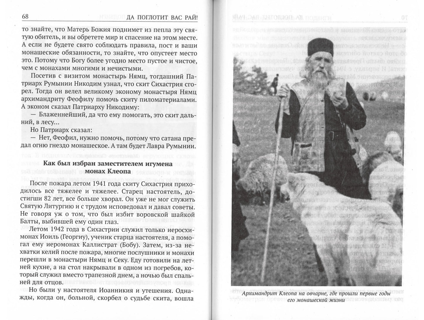Да поглотит Вас рай! Жизнь старца Клеопы (Илие)