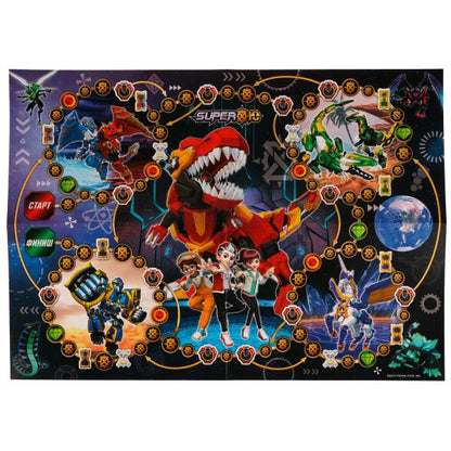 Игра-ходилка Супер 10. Настольная игра-ходилка. 217х330х27мм. Умные игры в кор.20шт