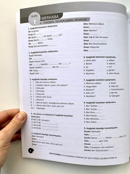 Yeni Istanbul A1 (Ders Kitabi & Calisma Kitabi)