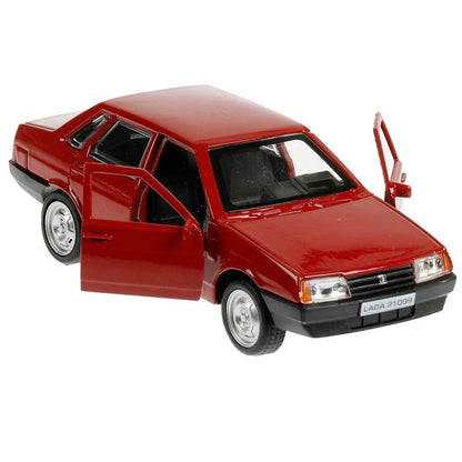 Machine en métal LADA-2108/21099 АВТОКЛАССИКА 12 см, двер, баг,ин,асс,disп. Технопарк уп-12шт в кор.6уп