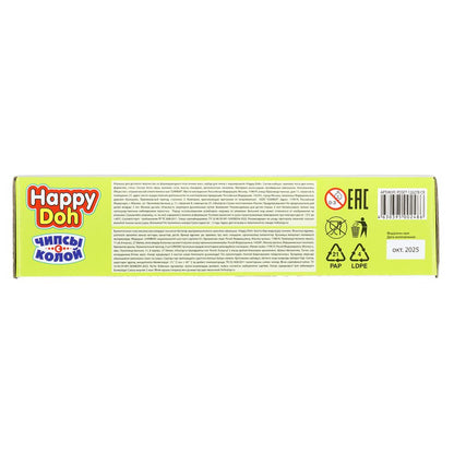 Набор с тестом для лепки чипсы и кола, 24 см HAPPY DOH в кор.8шт