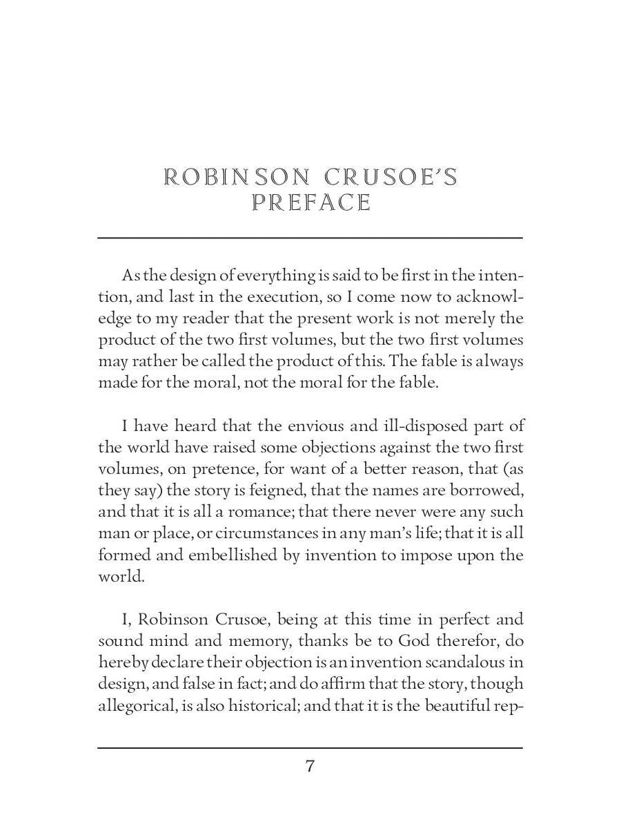 Réflexions sérieuses pendant la vie et aventures surprenantes de Robinson Crusoé = Серьезные размышления Робинзона Крузо. Т. 3: на англ.яз