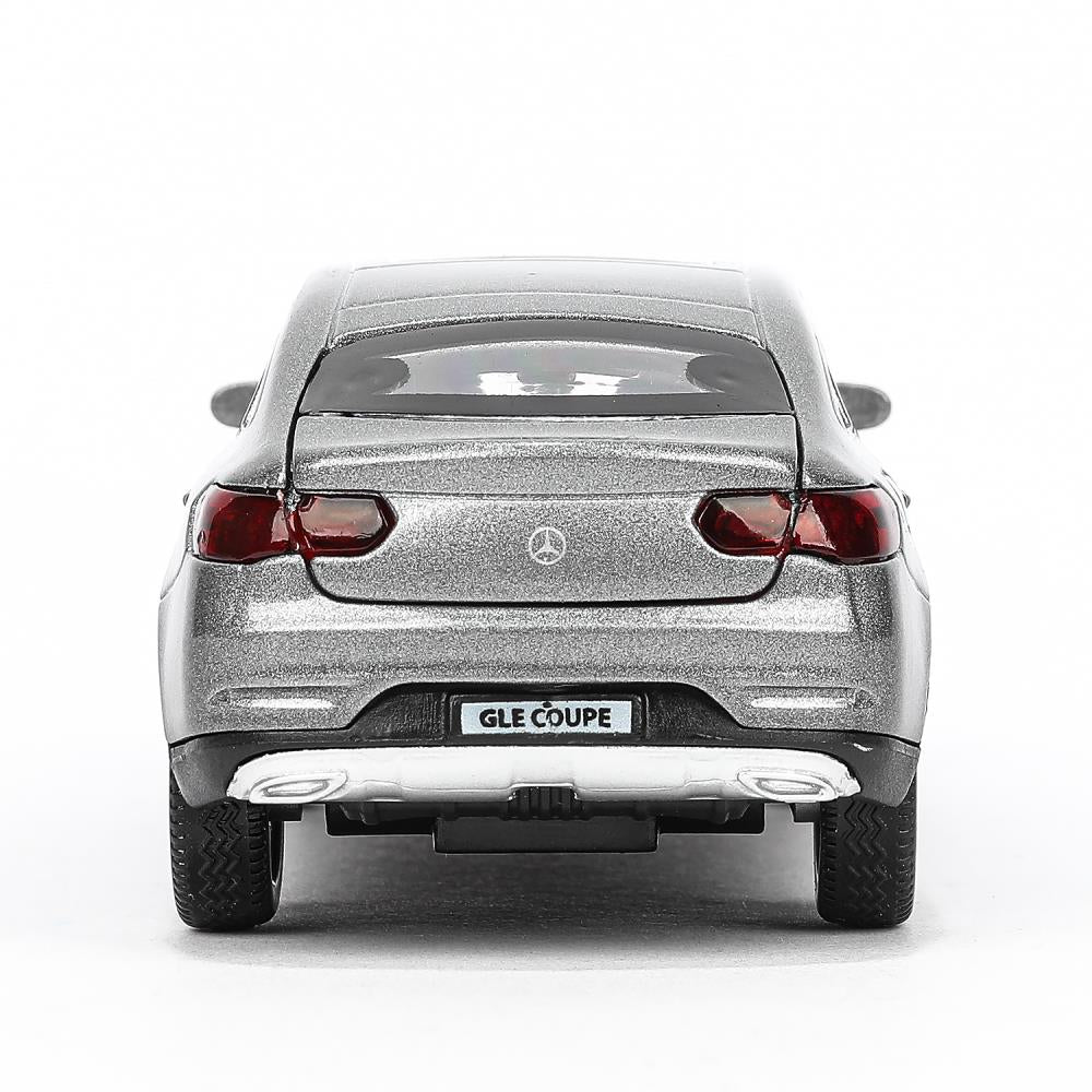 Машина металл MERCEDES-BENZ GLE COUPE длин 12 см, двери, багажн, серый, кор. Технопарк в кор.2*36шт
