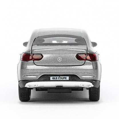 Машина металл MERCEDES-BENZ GLE COUPE длин 12 см, двери, багажн, серый, кор. Технопарк в кор.2*36шт