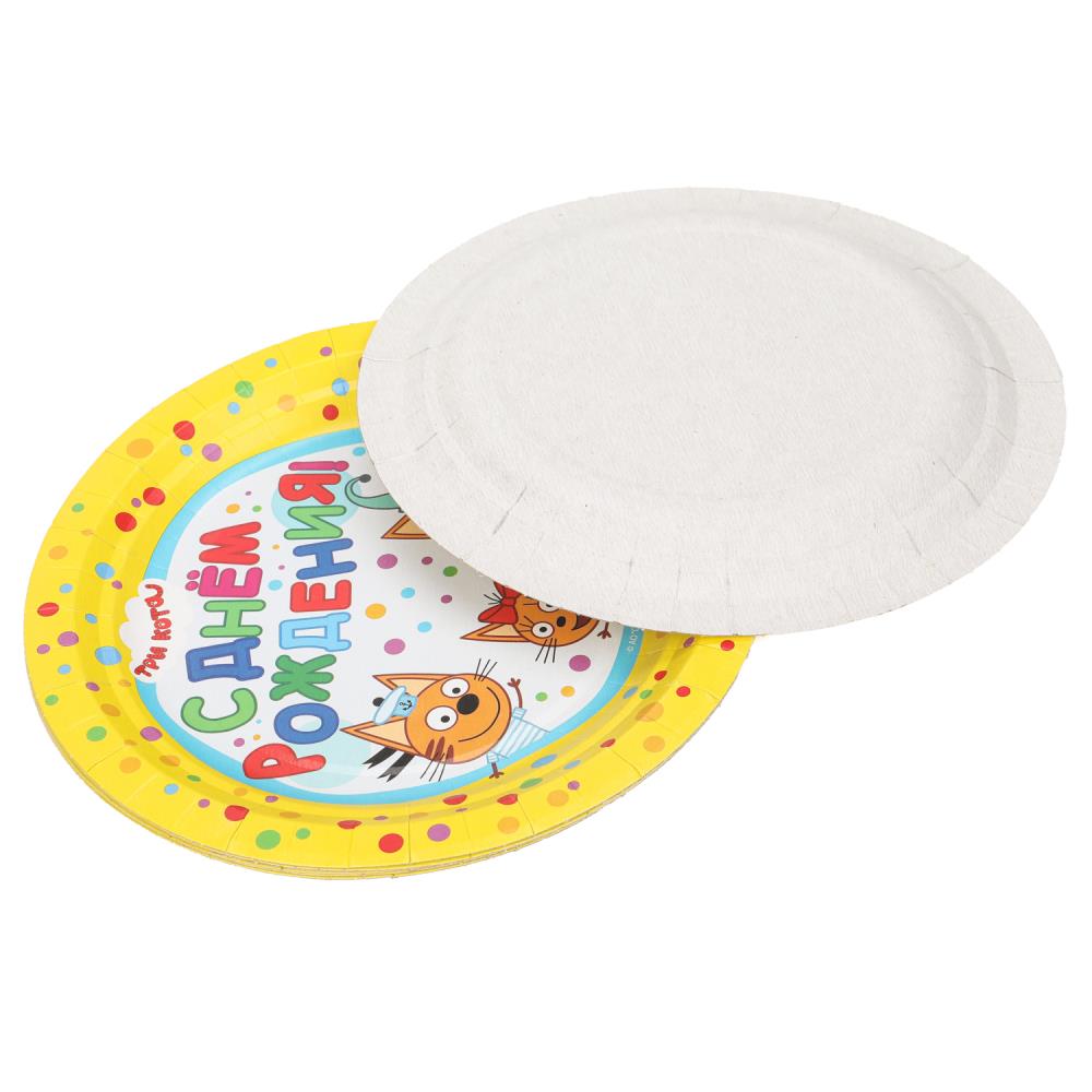 Sacs à provisions ТРИ КОТА 6 pièces, 18 cm, paquet avec du papier, 3 pièces ЧУДО ПРАЗДНИК в кор.96наб