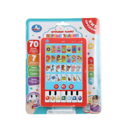 Обучающий mini-planшет 70 pièces, песен, звуков. sur le blister. Умка в кор.96шт