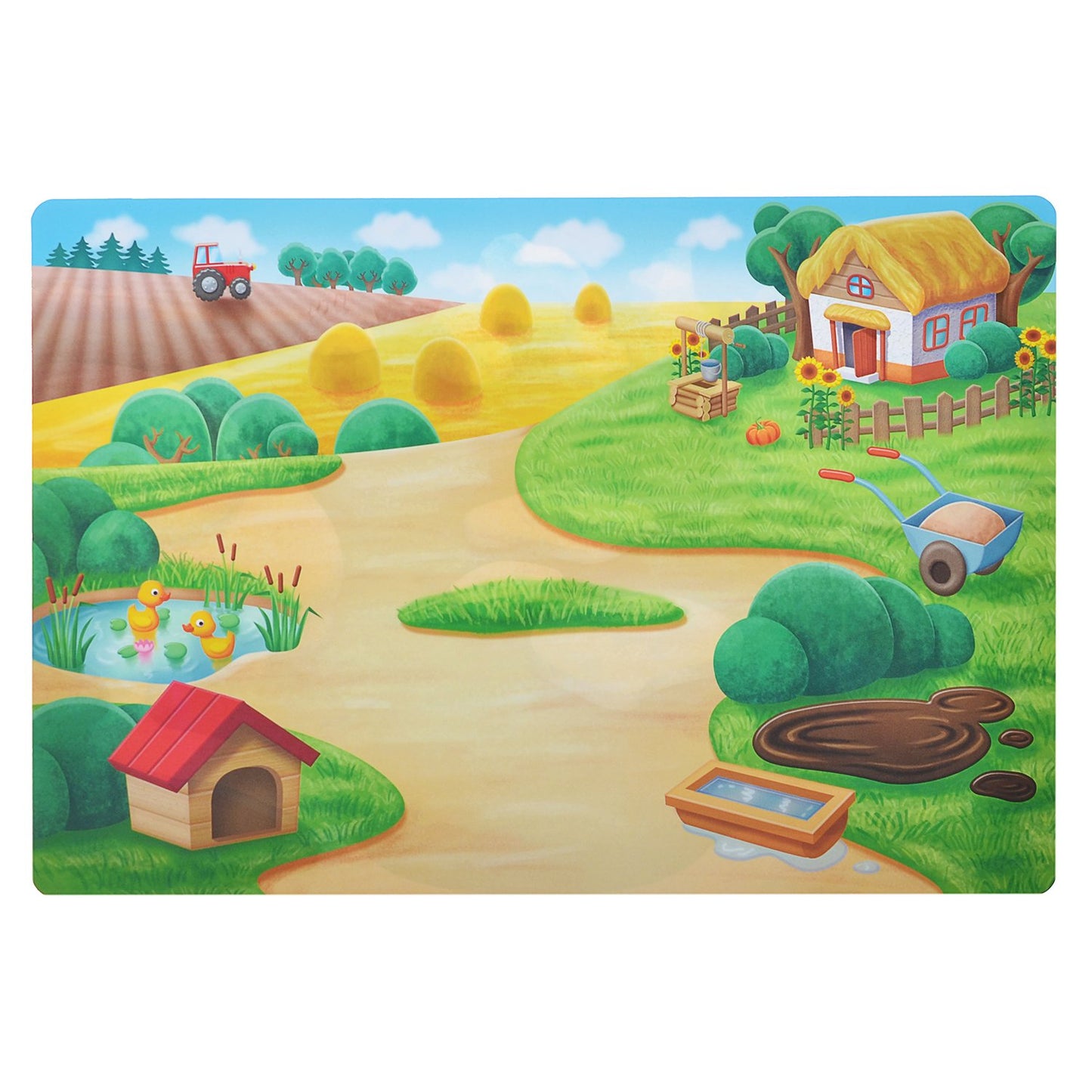 Игра магнитная развивающая. Магнитные истории "Кто где живет?"