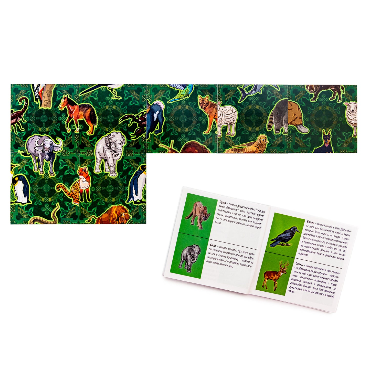 Настольная игра "Гадальные карты. Друидский оракул" (жестяная коробочка)
