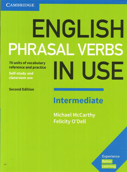 Livre intermédiaire sur les verbes à particule anglais avec réponses