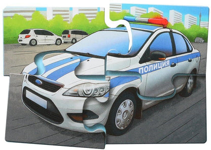 Степ. Напольный пазл арт.79124 "Спешим на помощь!" (Baby Step) (средние)